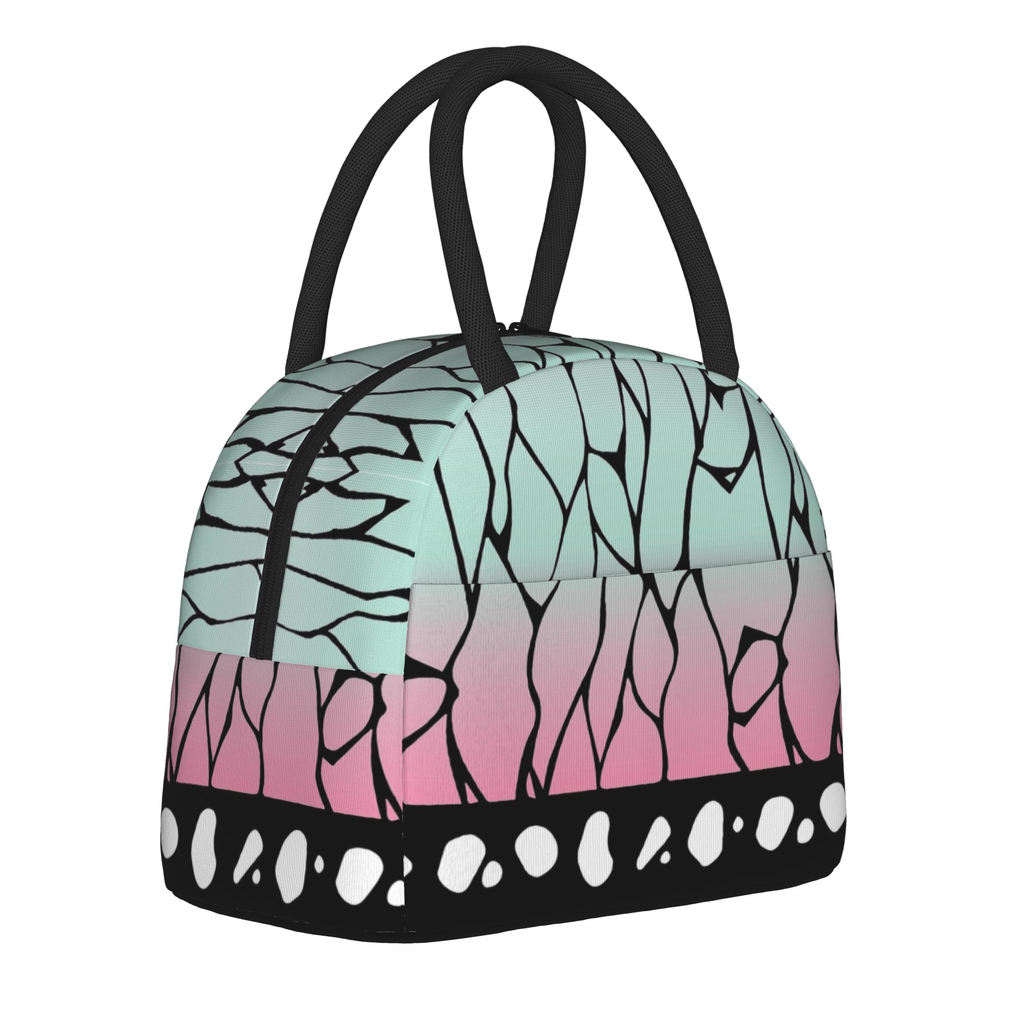 Tote Bag Sublimation - Demons Anime Insulated Lunch Bag Thermal