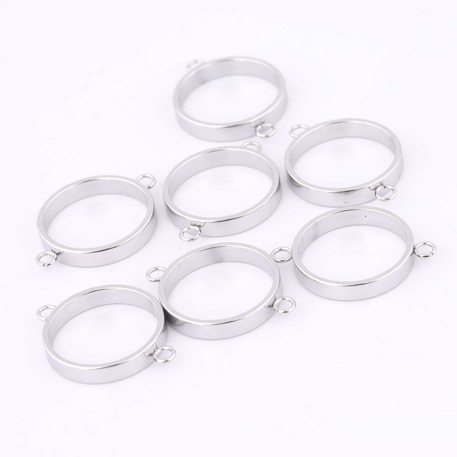 10pcs Stainless Steel 14mm Ope - đánh giá và giá Metal Photo Panel