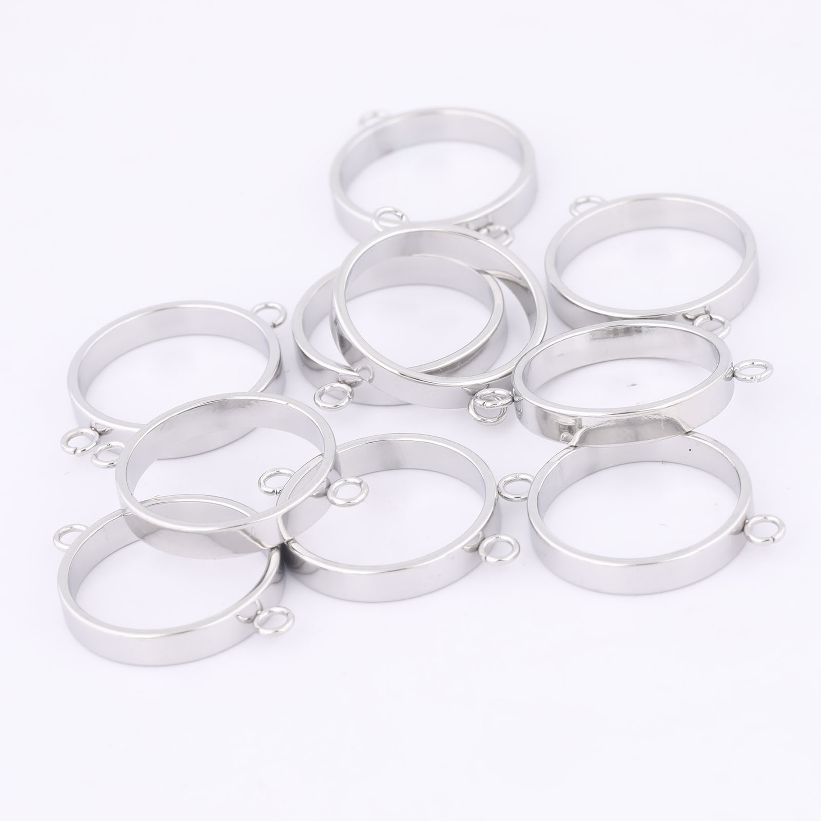 10pcs Stainless Steel 14mm Ope - đánh giá và giá Metal Photo Panel