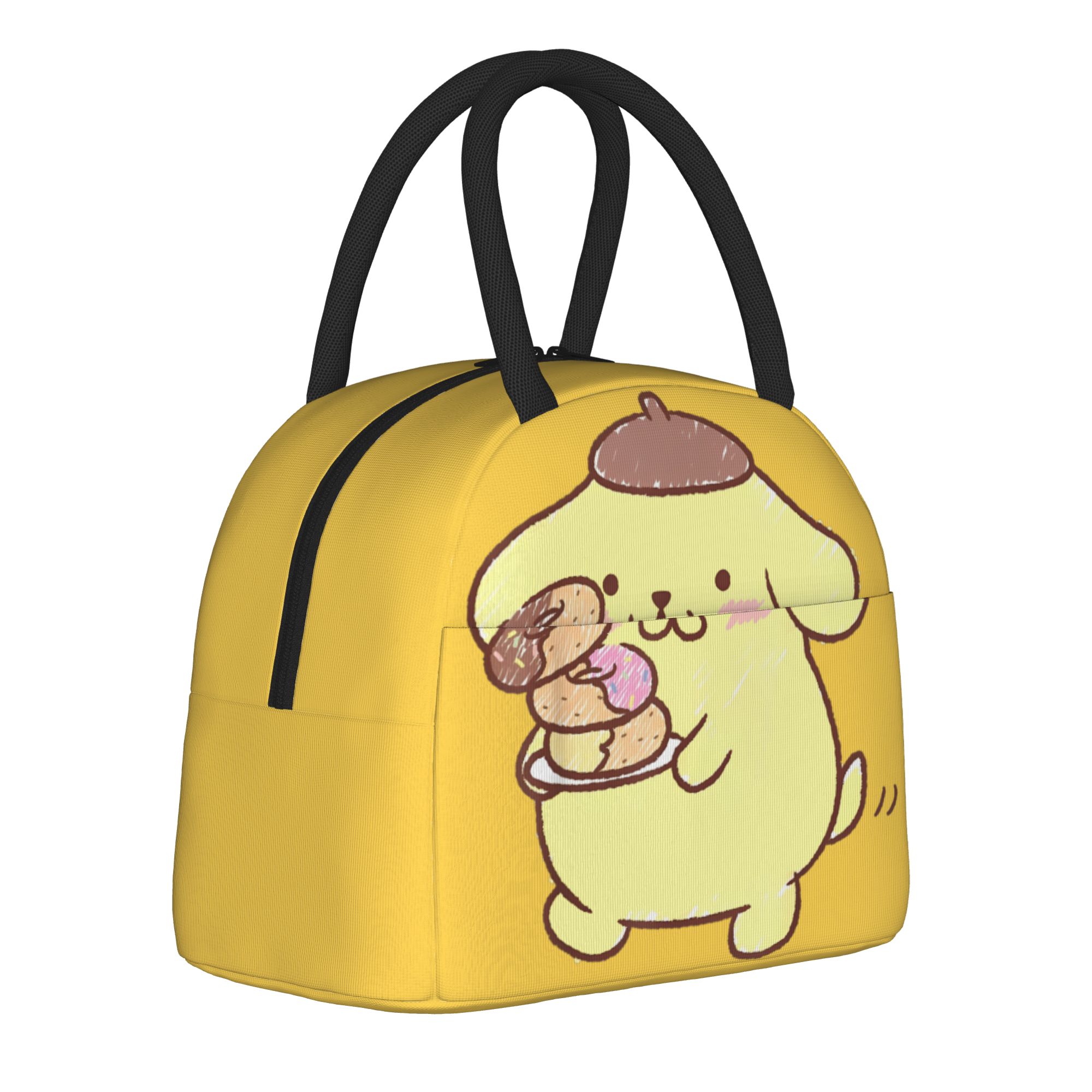 Pompompurin Donuts Insulated L - đánh giá và giá Tote Bag Sublimation
