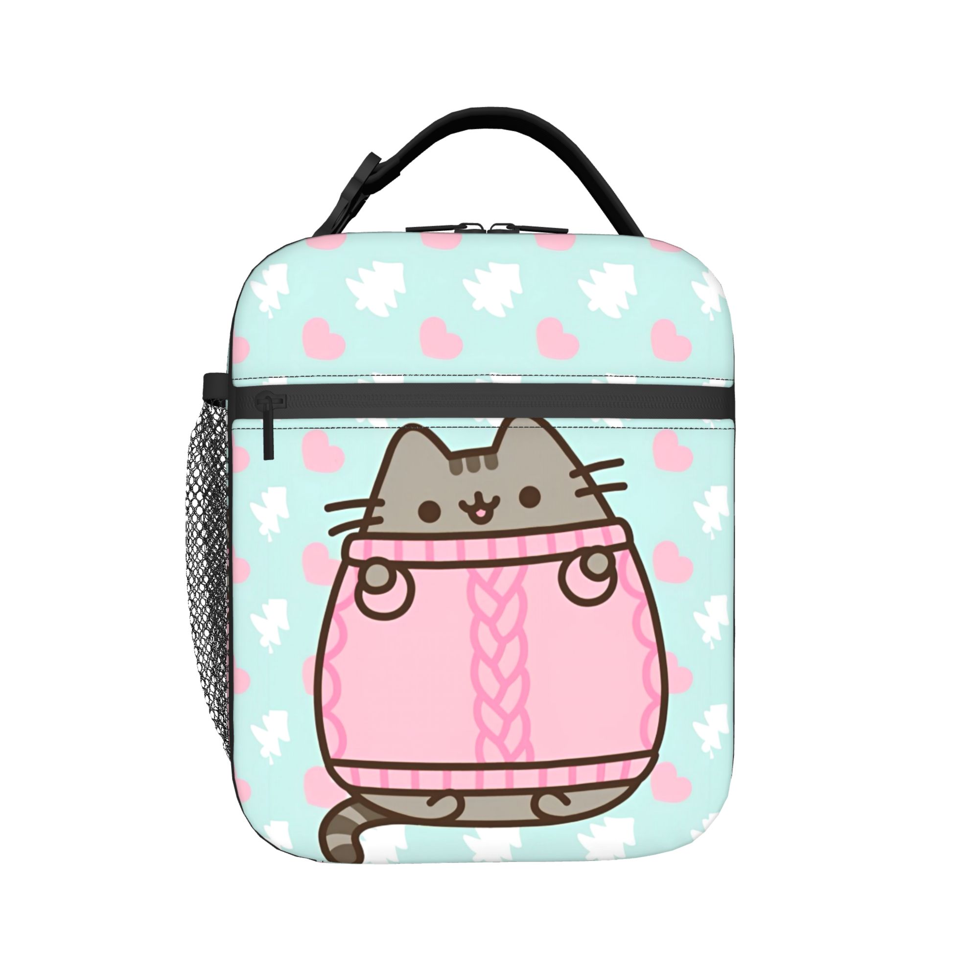 Cute Cat Insulated Lunch Bags  - đánh giá và giá Tote Bag Sublimation