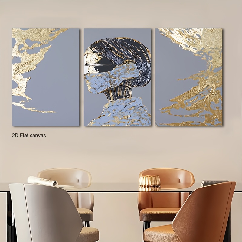 Frameless Canvas 3pcs -Framed  - đánh giá và giá Canvas Wrap Ready