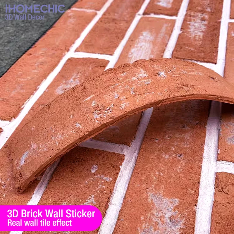 3D brick wall sticker tile 3D  - đánh giá và giá Ceramic Tile Blank