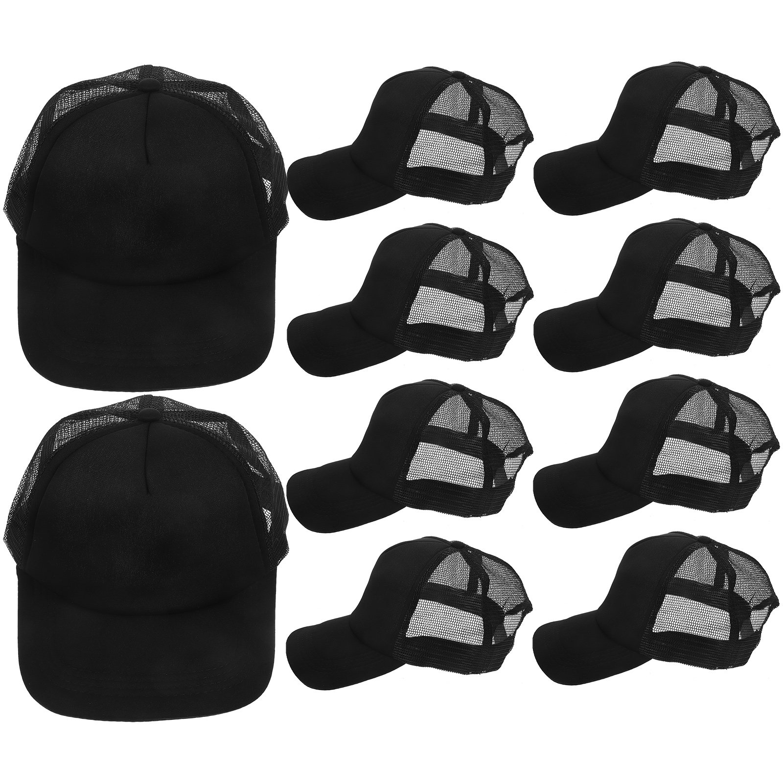 10Pcs Blank Mesh Baseball Hats - đánh giá và giá Hat Sublimation Blank