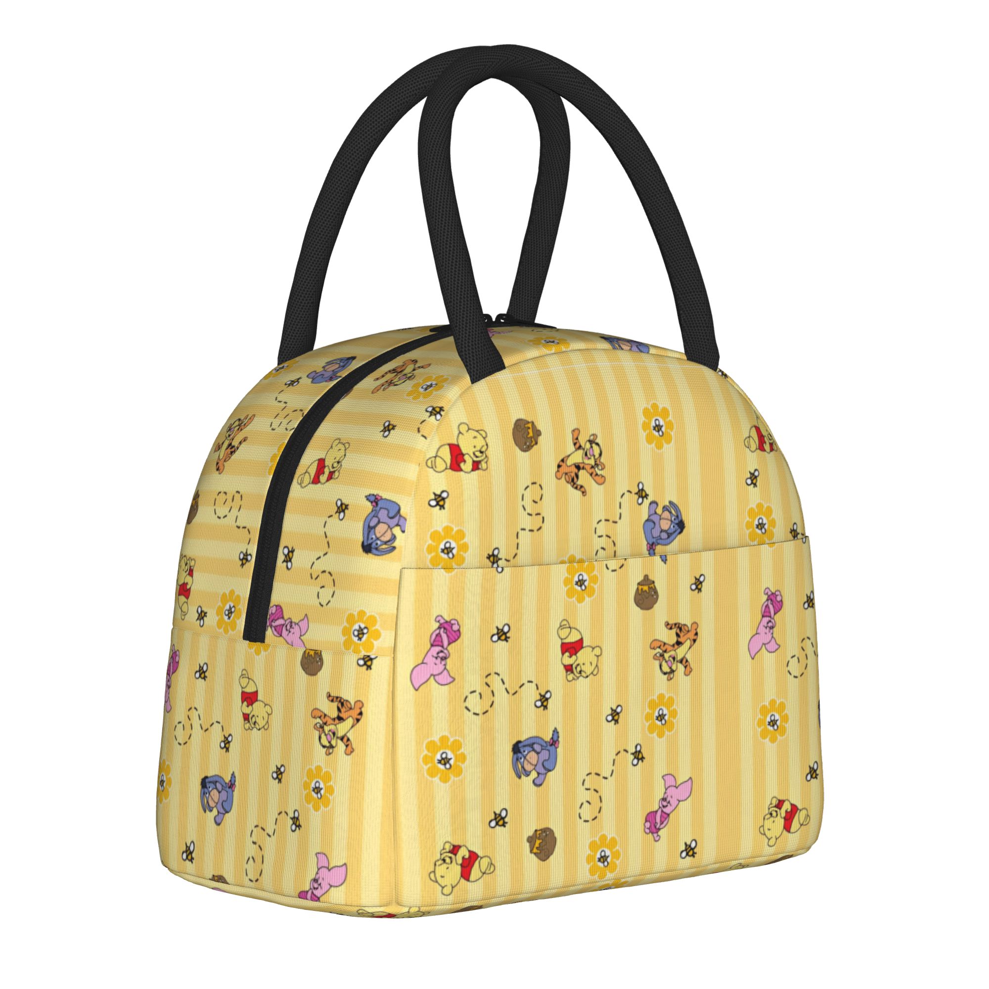 Cute Honey And Bee Insulated L - đánh giá và giá Tote Bag Sublimation