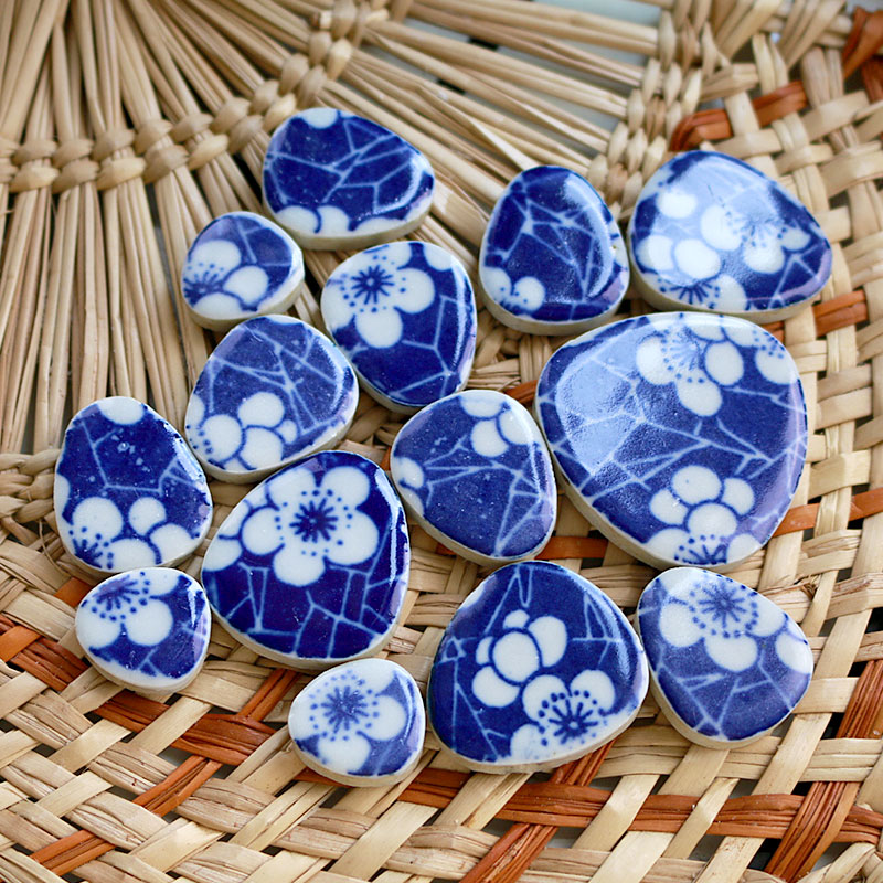 100g DIY Ceramic Mosaic Tiles  - đánh giá và giá Ceramic Tile Blank